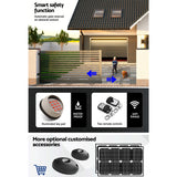 Automatic Sliding Gate Opener Kit Keypad 4M 1000KG - Rear View