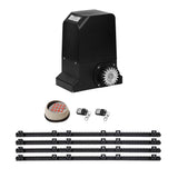 Automatic Sliding Gate Opener Kit Keypad 4M 1000KG - Low Angle