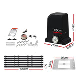 Automatic Sliding Gate Opener Kit Keypad 6M 1000KG - Front View