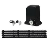 Automatic Sliding Gate Opener Kit 4M 1000KG - Low Angle