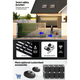 Automatic Sliding Gate Opener Kit 6M 1000KG - Rear View