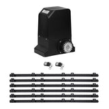 Automatic Sliding Gate Opener Kit 6M 1000KG - Low Angle
