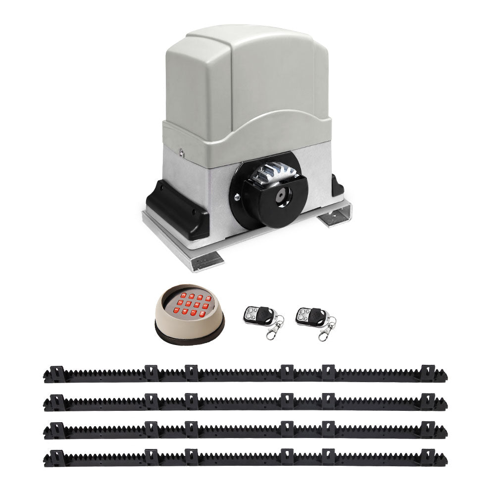 Automatic Sliding Gate Opener Kit Keypad 4M 1200KG