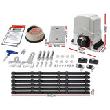 Automatic Sliding Gate Opener Kit Keypad 6M 1200KG - Front View