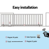 Automatic Sliding Gate Opener Kit 4M 1200KG