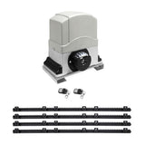 Automatic Sliding Gate Opener Kit 4M 1200KG - Low Angle