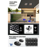 Auto Electric Sliding Gate Opener 1200KG 6M Rails - Rear View