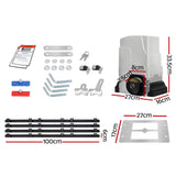Automatic Sliding Gate Opener Kit 4M 1800KG - Front View