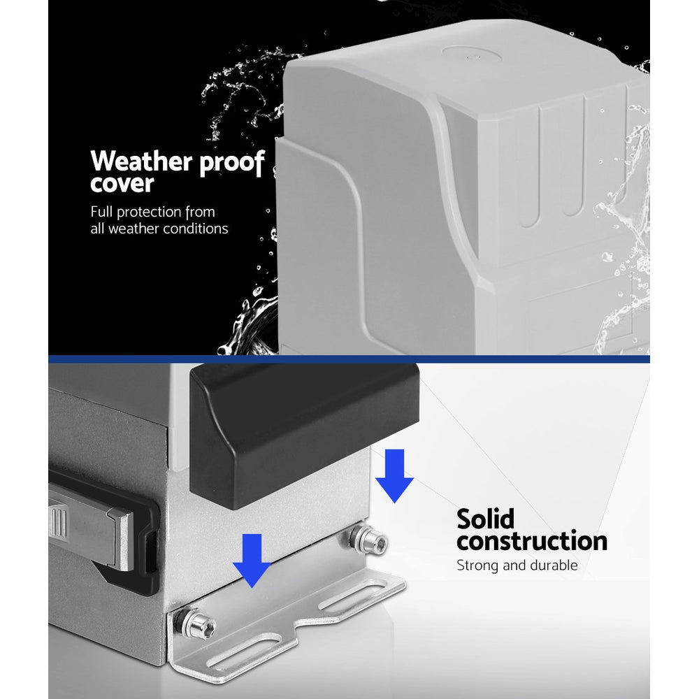 Automatic Sliding Gate Opener Kit 6M 1800KG