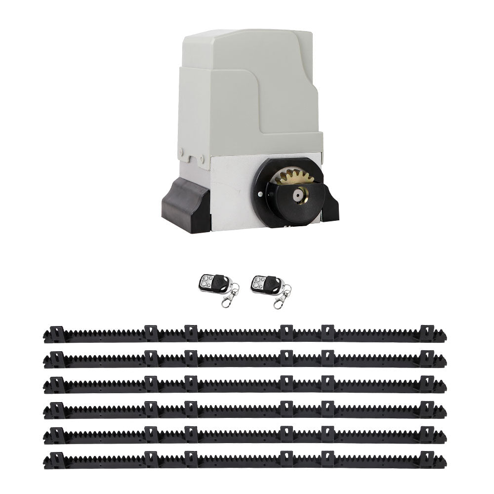 Automatic Sliding Gate Opener Kit 6M 1800KG
