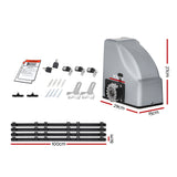 Lockmaster Automatic Sliding Gate Opener Kit 4M 800KG - Front View
