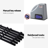 Lockmaster Automatic Sliding Gate Opener Kit Keypad 6M 800KG - Rear View