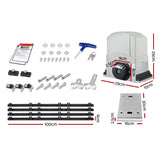 LockMaster Electric Sliding Gate Opener 800KG Keypad 4M - Front View