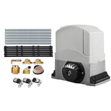 LockMaster Electric Sliding Gate Opener 800KG 6M Hardware Kit - Low Angle