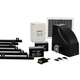 Lockmaster Automatic Sliding Gate Opener Kit 10W Solar Panel Electric 6M 600KG - Close-Up Angle