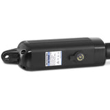 LockMaster Single Swing Gate Opener 500KG 10W Solar Panel - Side View