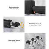Lockmaster Single Swing Gate Opener 20W Full Solar Power Automatic 300KG 5M - Top-Down View
