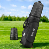 Everfit Golf Travel Bags for Airlines with Wheels Golf Clubs Hard Case Foldable - Close-Up Angle