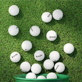 Everfit 120pcs Golf Ball Set Reusable Distance Golf Balls Practice Training - Top-Down View