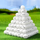 Everfit 120pcs Golf Ball Set Reusable Distance Golf Balls Practice Training - Close-Up Angle