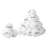 Everfit 24pcs Golf Ball Set Reusable Distance Golf Balls Practice Training - Side View