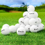 Everfit 24pcs Golf Ball Set Reusable Distance Golf Balls Practice Training - Close-Up Angle