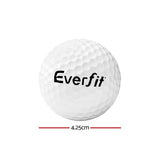 Everfit 60pcs Golf Ball Set Reusable Distance Golf Balls Practice Training - Front View