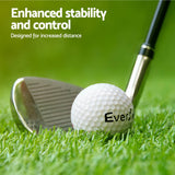 Everfit 60pcs Golf Ball Set Reusable Distance Golf Balls Practice Training - Rear View