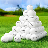 Everfit 60pcs Golf Ball Set Reusable Distance Golf Balls Practice Training - Close-Up Angle