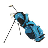 Everfit Golf Clubs Set Junior Right Handed Golf Wedges Iron Golf Stand Bag - Side View