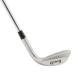 Everfit 60-Degree Right-Handed Golf Wedge with Rubber Handle and Steel Head - Side View