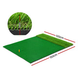 Everfit Golf Hitting Mat Portable Driving Range Practice Training Aid 2 in 1 - Front View