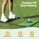 Everfit Golf Hitting Mat Portable Driving Range Practice Training Aid 3 in 1 - Top-Down View