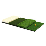 Everfit Golf Hitting Mat Practice Turf 4 in 1 Foldable Training Aid Backyard - Side View