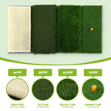Everfit Golf Hitting Mat Practice Turf 4 in 1 Foldable Training Aid Backyard - 45-Degree Angle