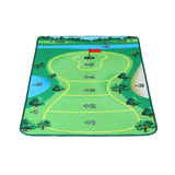 Everfit Golf Chipping Game Mat Indoor Outdoor Practice Training Aid Set - Side View
