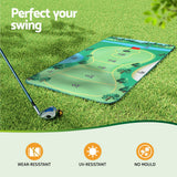 Everfit Golf Chipping Game Mat Indoor Outdoor Practice Training Aid Set - Top-Down View