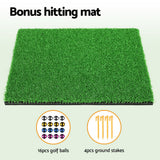 Everfit Golf Chipping Game Mat Indoor Outdoor Practice Training Aid Set - Rear View