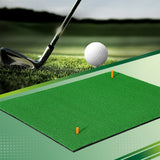 Everfit Golf Hitting Mat Portable Driving Range Practice Training Aid 100x125cm - Close-Up Angle