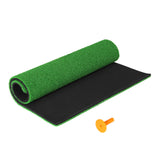 Everfit Golf Hitting Practice Mat Portable Driving Range Training Aid 80x60cm - Side View