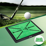 Everfit Golf Hitting Mat Training Swing Path Feedback Detection Batting 44x33cm - Close-Up Angle