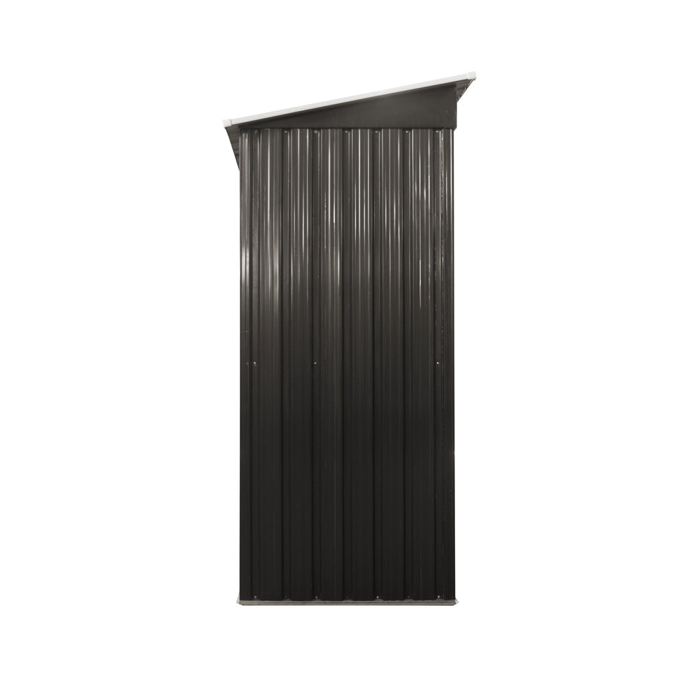Livsip Garden Shed 1.62x0.86M Workshop Cabin Metal House