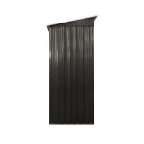 Livsip Garden Shed 1.62x0.86M Workshop Cabin Metal House - Rear View