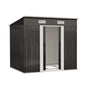 Livsip Garden Shed 1.94x1.21M Workshop Cabin Metal Base