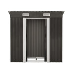 Livsip Garden Shed 1.94x1.21M Workshop Cabin Metal Base