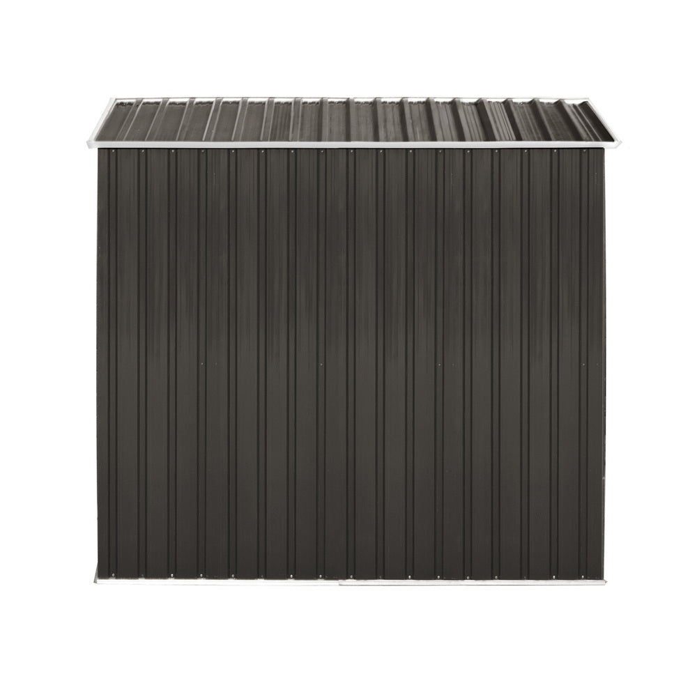 Livsip Garden Shed 2.38x1.31M Workshop Cabin Metal Base