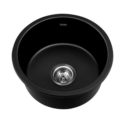 Welba Kitchen Sink Bathroom Basin Single Bowl 430mmx430mm