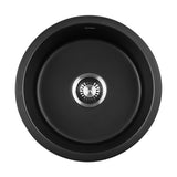 Welba Kitchen Sink Bathroom Basin Single Bowl 430mmx430mm - Front View