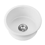 Welba Granite Sink Single Bowl 430mmx430mm White