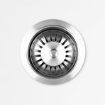 Welba Kitchen Sink 55x45cm Granite Basin Single Bowl White